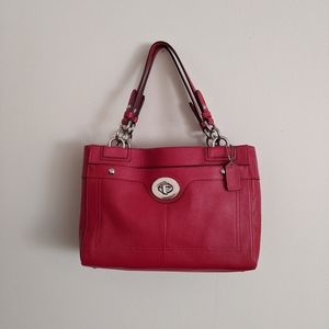 Coach red purse